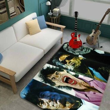 3D ROLLING STONES NON-SLIP RUG MAT 255