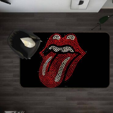 3D ROLLING STONES NON-SLIP RUG MAT 255