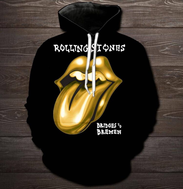 Gold Tongue The Rolling Stones Shirt