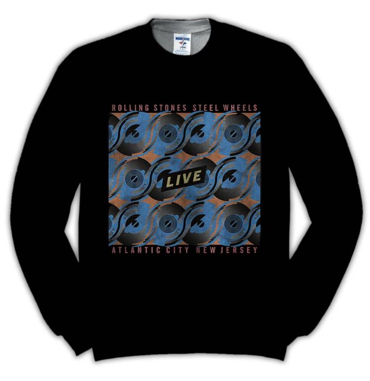 Steel Wheels Atlantic City Live The Rolling Stones Shirt