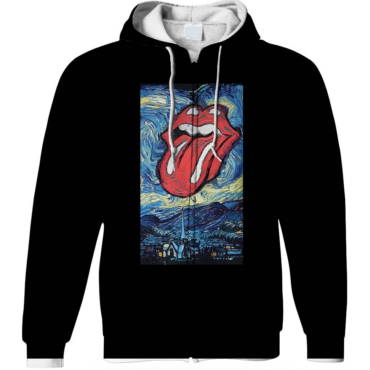 The Rolling Stones Vincent Van Gogh Painting Style Shirt