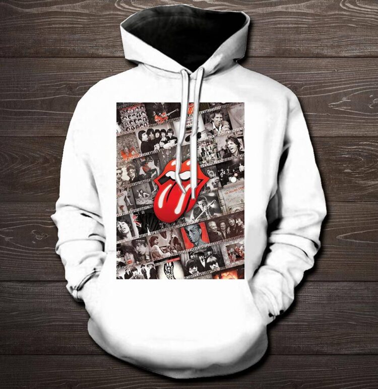 The Rolling Stones Legend Rock Band Timeline Shirt - White