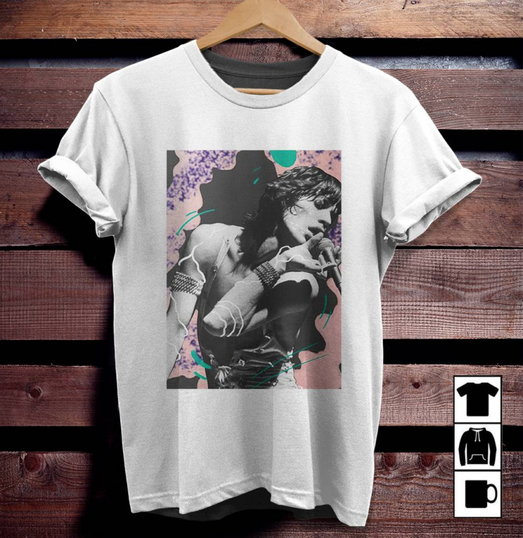 The Rolling Stones RUFFMERCY Mick Shirt - White