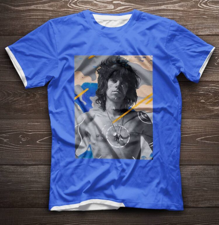 The Rolling Stones RUFFMERCY Keith Shirt - Royal Blue