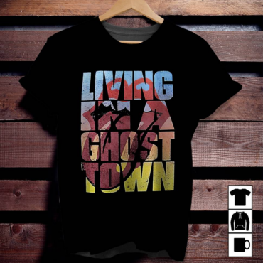 The Rolling Stones Living In A Ghost Town Limited Shirt