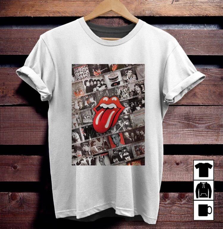 The Rolling Stones Legend Rock Band Timeline Shirt - White