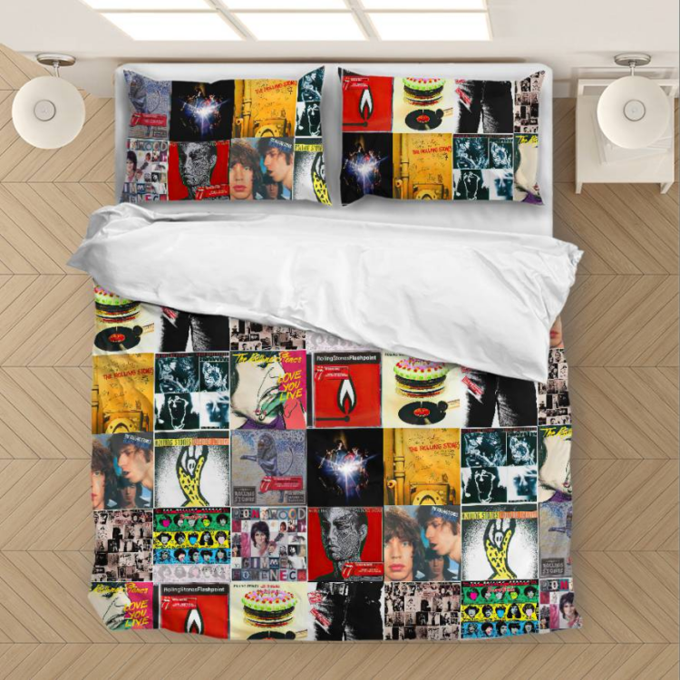 Best Rolling Stones Albums Bedding Set