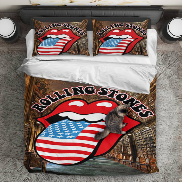 Rolling Stones Library Bedding Set