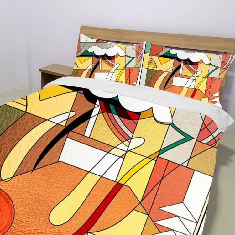 Rolling Stones Zip Code NY 2015 Bedding Set