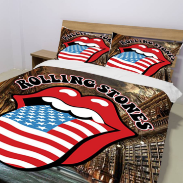 Rolling Stones Library Bedding Set