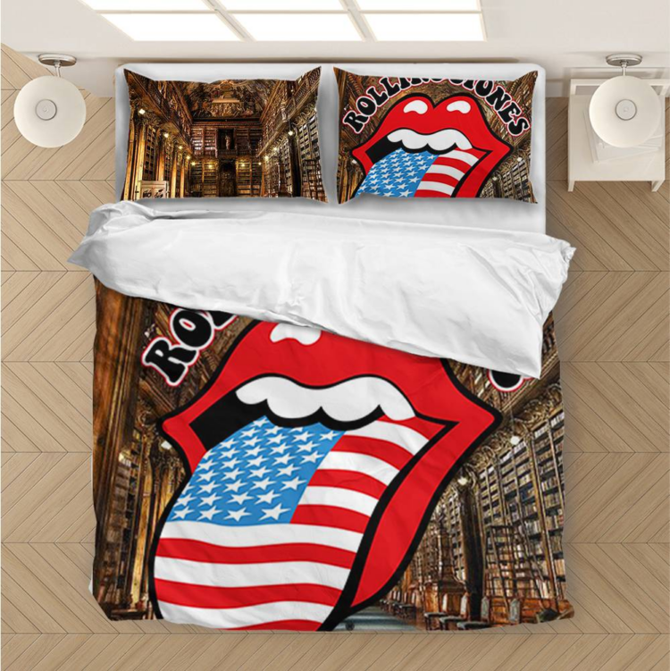 Rolling Stones Library Bedding Set