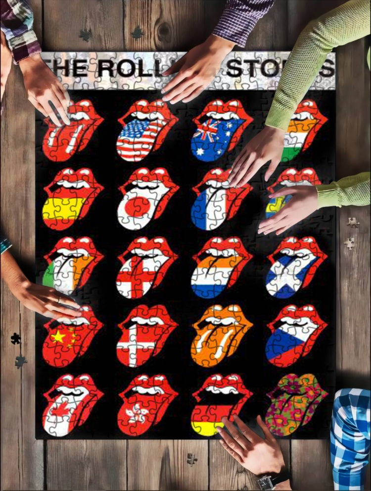 Rolling Stone Flags Puzzle