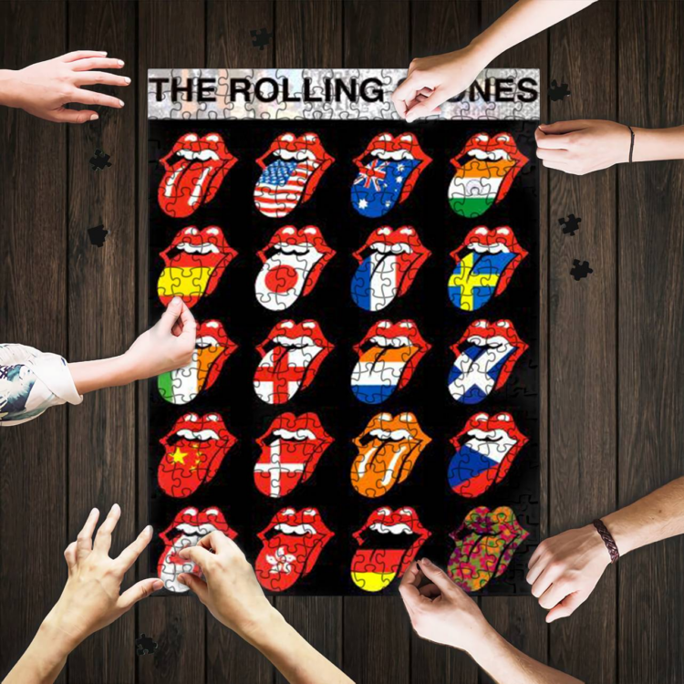 Rolling Stone Flags Puzzle