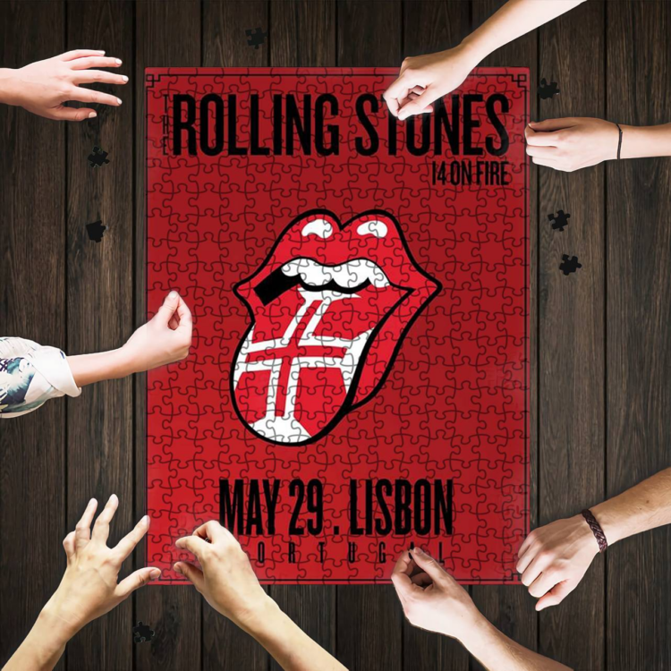 Rolling Stone Flags Puzzle