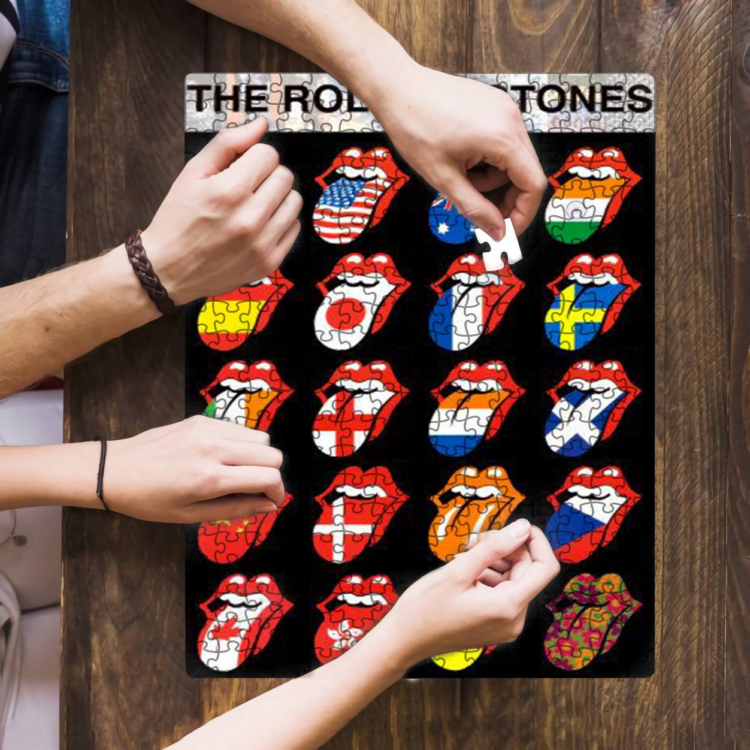 Rolling Stone Flags Puzzle