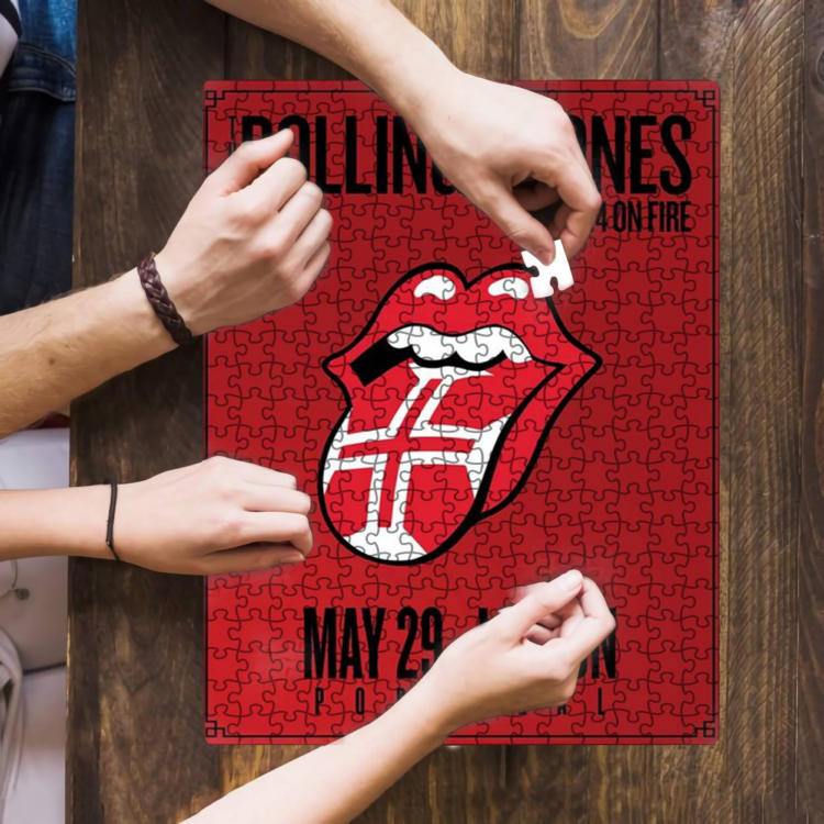 Rolling Stone Flags Puzzle