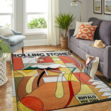 Rolling Stones Zip Code NY 2015 Rug Carpet