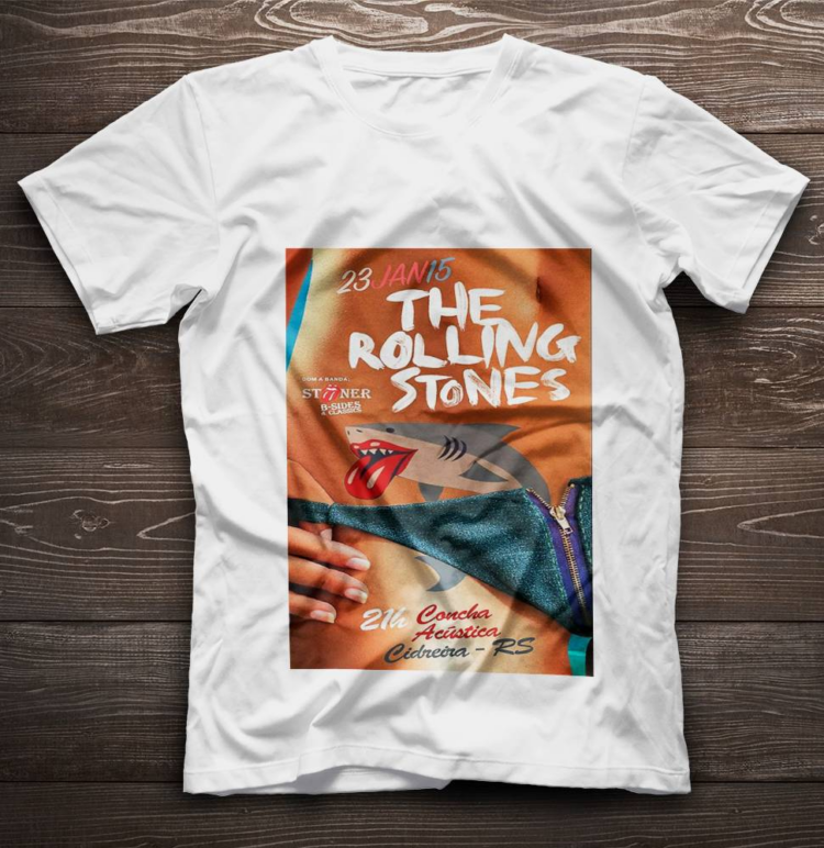 The Rolling Stones Cardife and Pembroke Castles 1973 Shirt