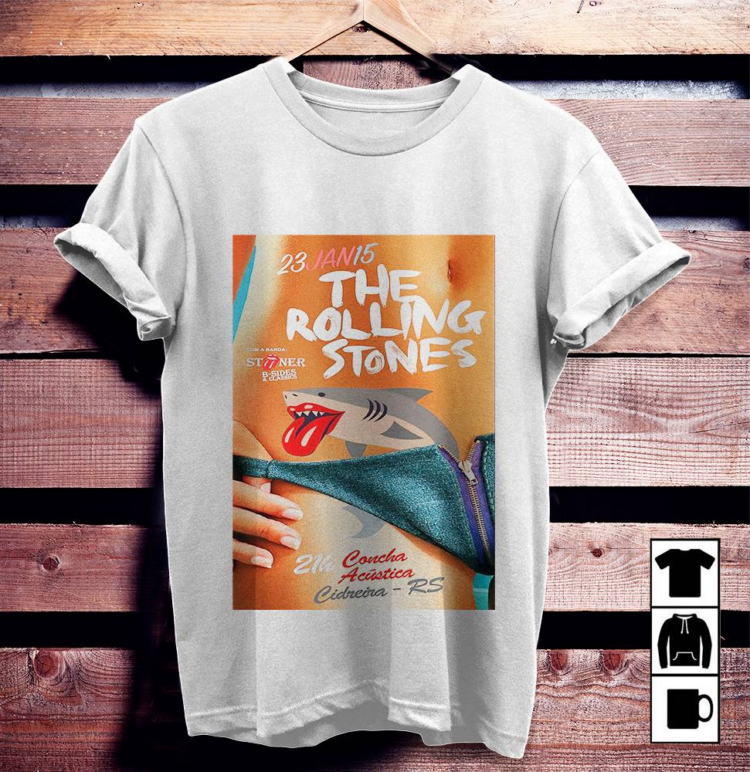 The Rolling Stones Cardife and Pembroke Castles 1973 Shirt