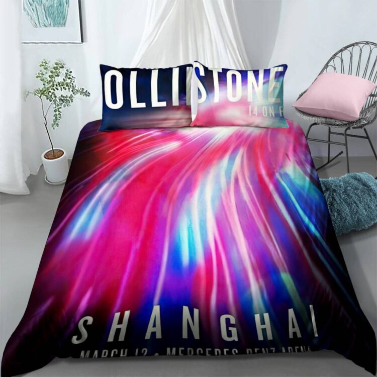 Rolling Stones 14 On Fire Shanghai Bedding Set