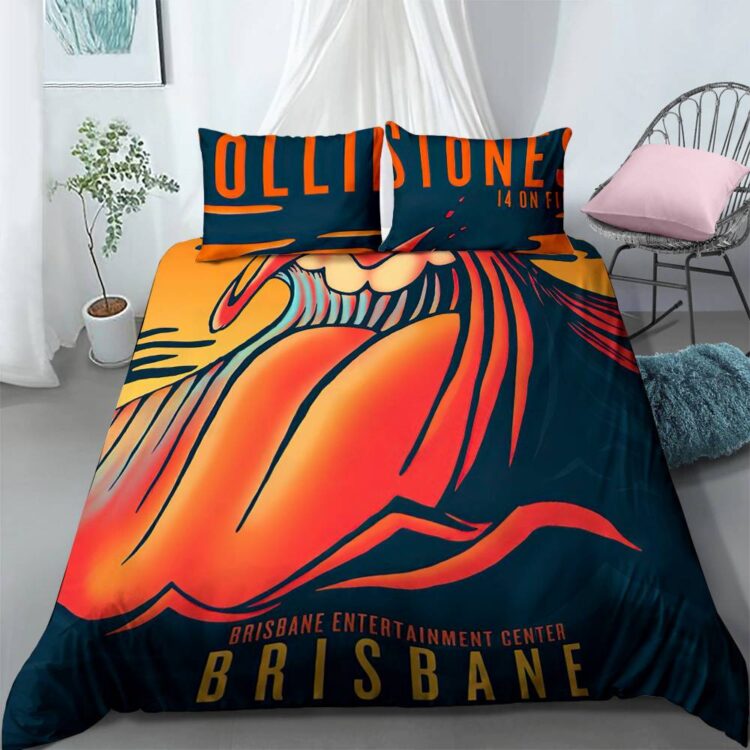 The Rolling Stones 14 On Fire Brisbane Bedding Set