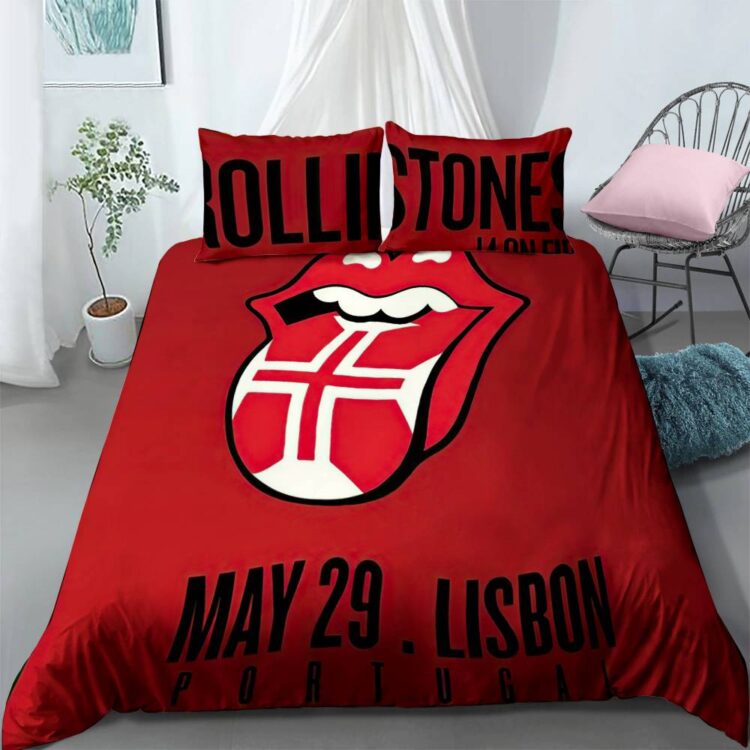 The Rolling Stones  14 On Fire Lisbon Bedding Set