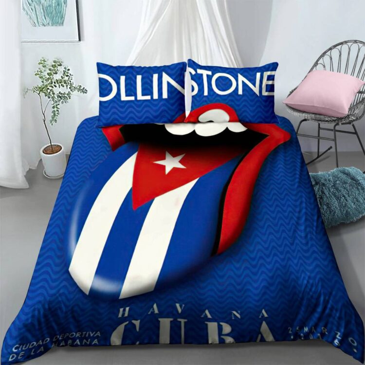 The Rolling Stones Havana Cuba 2016 Bedding Set