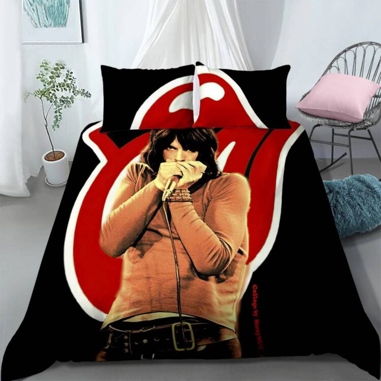 The Rolling Stones Mick Jagger Bedding Set