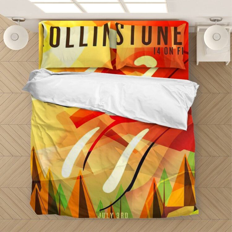 Rolling Stones 14 On Fire Roskilde Bedding Set