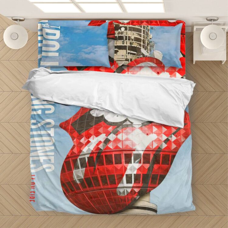 The Rolling Stones 14 On Fire Berlin Bedding Set