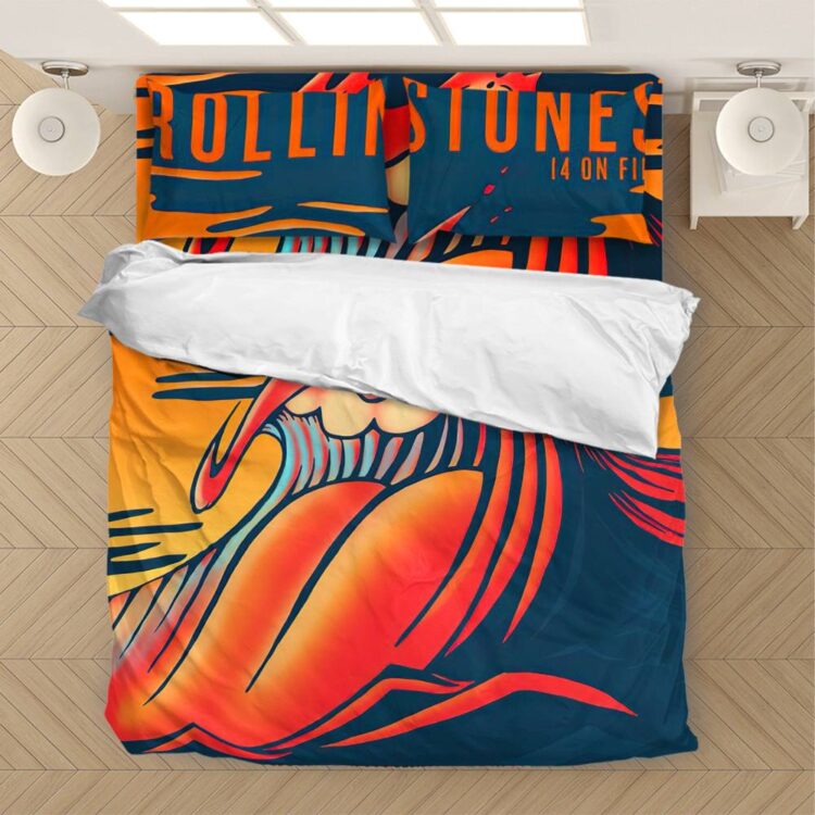 The Rolling Stones 14 On Fire Brisbane Bedding Set