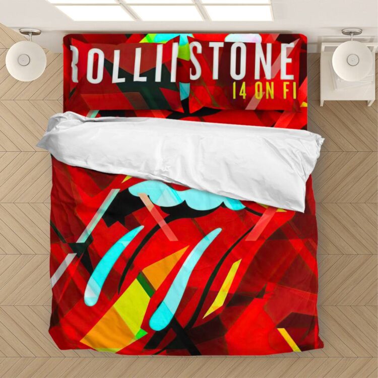 The Rolling Stones 14 On Fire Macau Bedding Set