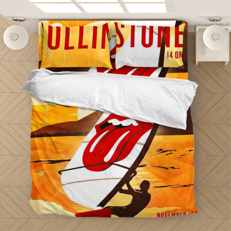 The Rolling Stones 14 On Fire Perth Bedding Set