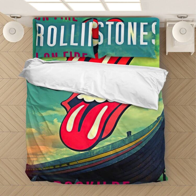 The Rolling Stones 14 On Fire Roskilde Bedding Set