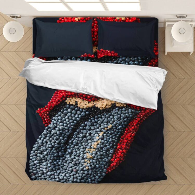 The Rolling Stones Berry Tougue Bedding Set