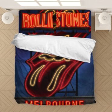 The Rolling Stones Melbourne Bedding Set