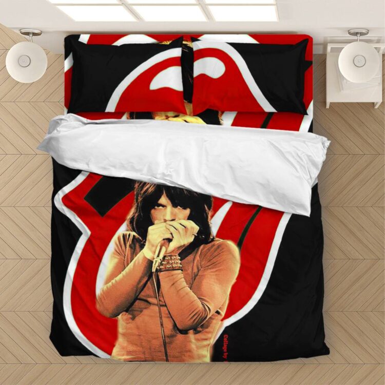 The Rolling Stones Mick Jagger Bedding Set