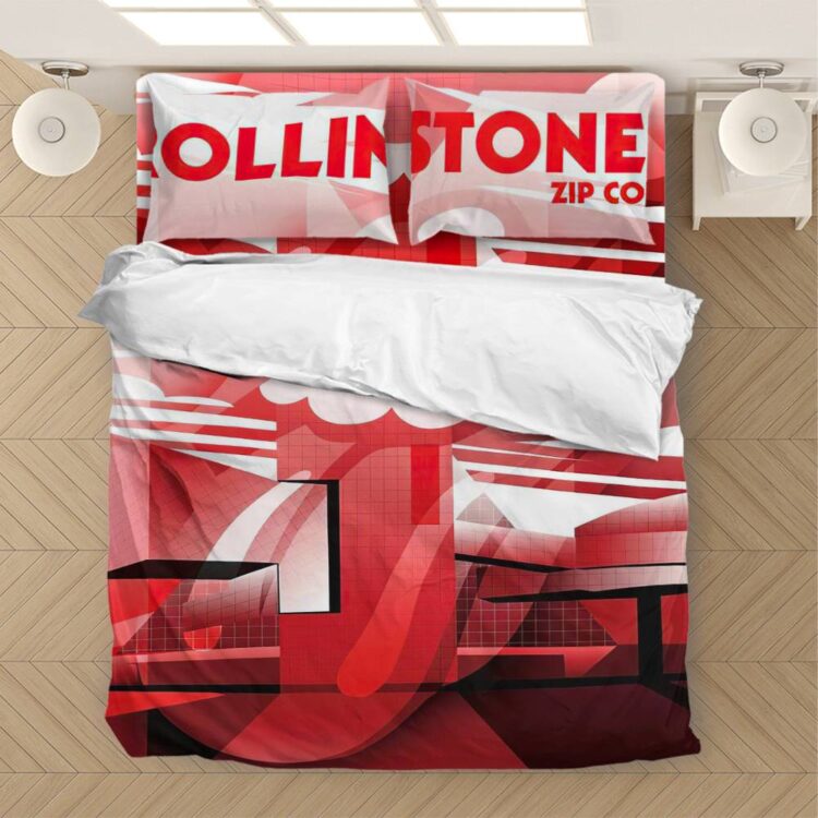 The Rolling Stones  Zip Code Tour Ohio 2015 Bedding Set