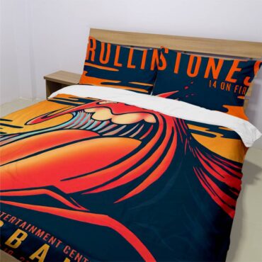 The Rolling Stones 14 On Fire Brisbane Bedding Set