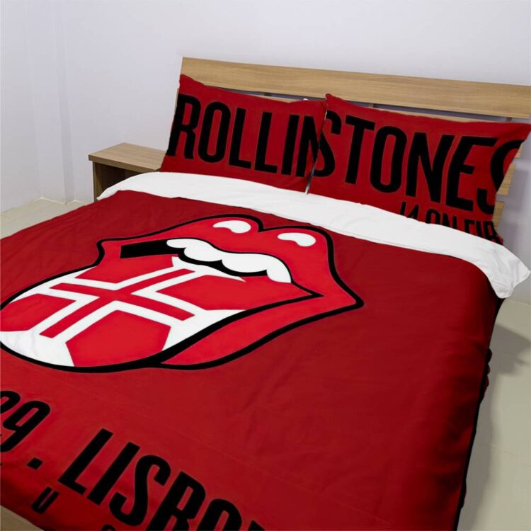 The Rolling Stones  14 On Fire Lisbon Bedding Set