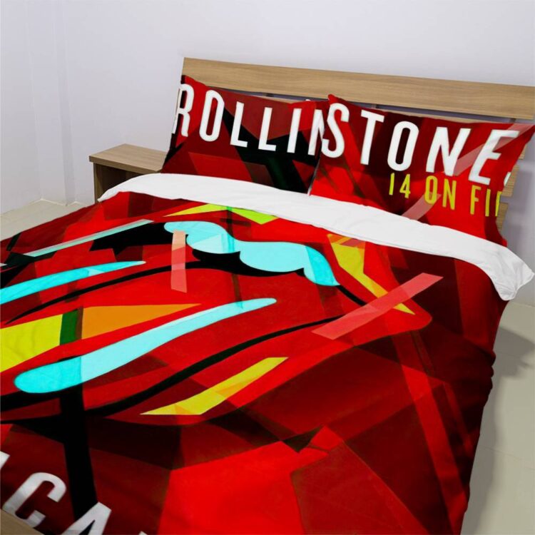 The Rolling Stones 14 On Fire Macau Bedding Set