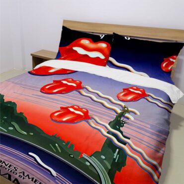 The Rolling Stones American Tour 1981 Bedding Set