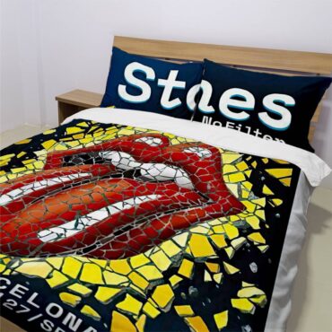 The Rolling Stones No Filter Tour Barcelona Bedding Set