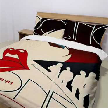 The Rolling Stones Tour' 81 Bedding Set