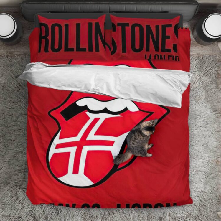 The Rolling Stones  14 On Fire Lisbon Bedding Set