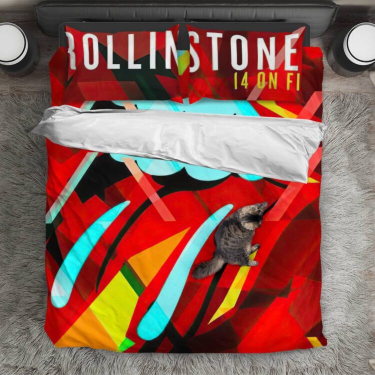 The Rolling Stones 14 On Fire Macau Bedding Set