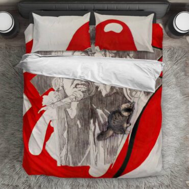 The Rolling Stones Mick Jagger and Keith Richard Sketch Bedding Set