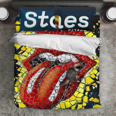 The Rolling Stones No Filter Tour Barcelona Bedding Set