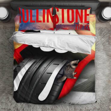 The Rolling Stones Zip Code Indianapolis 2015 Bedding Set