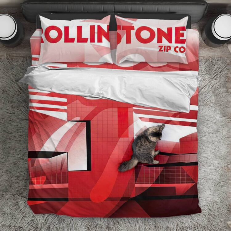 The Rolling Stones  Zip Code Tour Ohio 2015 Bedding Set